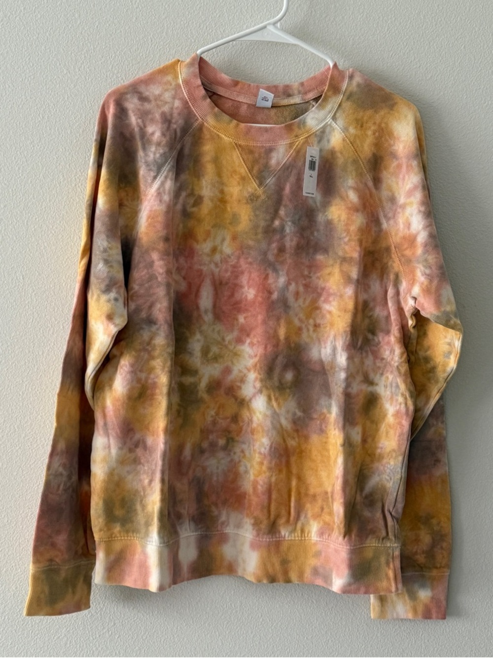 NWT Old Navy Tie Dyed Lightweight Sweatshirt Women’s Large Tall LT